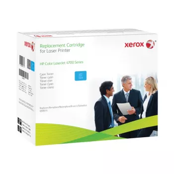 Cartuș toner cyan Xerox (alternativă la HP Q5951A) pentru HP Colour LaserJet seria 4700 - 11.600 pagini