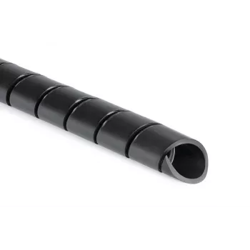 Spirală pentru cabluri HellermannTyton 9mm 30m negru polietilenă