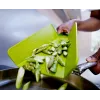 Tocător pliabil Joseph Joseph Chop2Pot Plus, verde