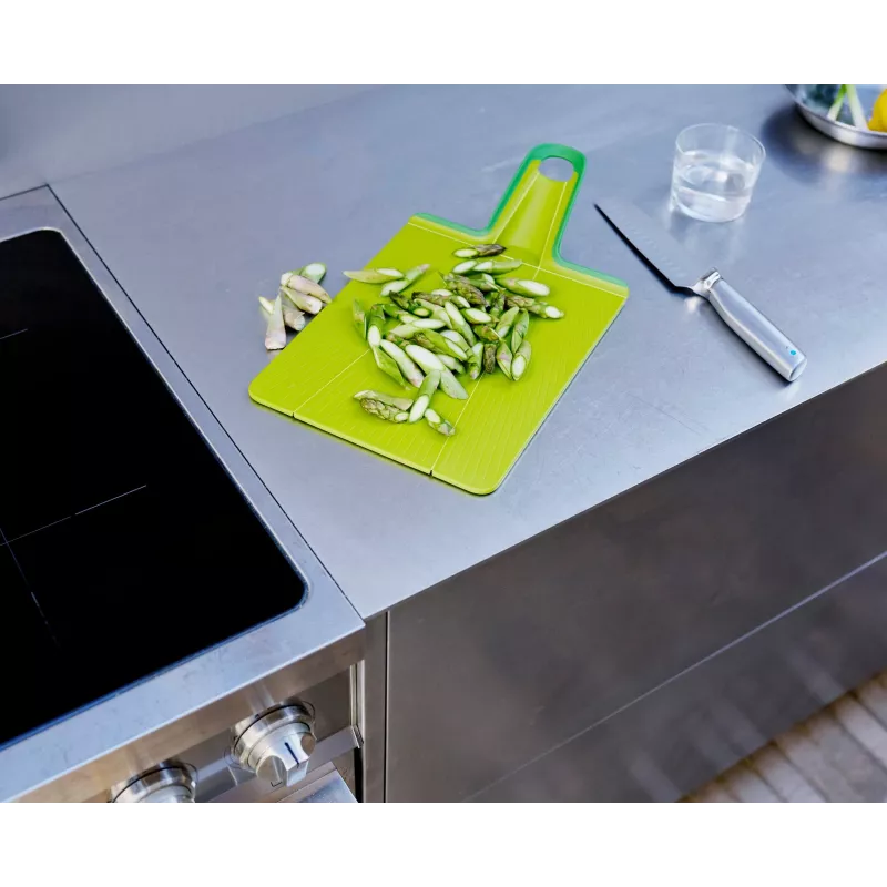 Tocător pliabil Joseph Joseph Chop2Pot Plus, verde