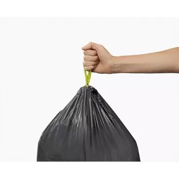 Pungi de gunoi din plastic reciclat Joseph Joseph IW1 24-36L gri (pachet de 20)