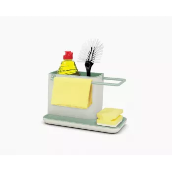 Organizator chiuvetă de bucătărie Joseph Joseph Caddy Stone Green