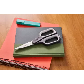 Foarfecă Joseph Joseph PlusCut gri cu cutter integrat