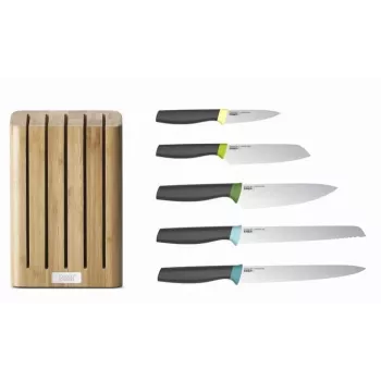 Set de 5 cuțite din bambus Joseph Joseph Elevate