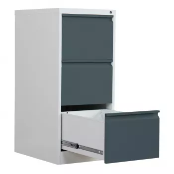 Dulap de arhivă ignifug Phoenix Safe FC1003GAK, 3 sertare, antracit