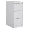 Dulap de arhivă vertical Phoenix Safe FC1003GGK, 3 sertare, gri, protecție la foc 120 de minute