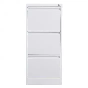 Dulap de arhivă vertical Phoenix Safe FC1003GGK, 3 sertare, gri, protecție la foc 120 de minute