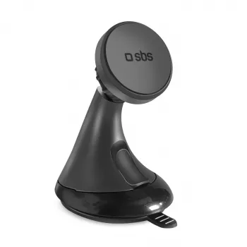 Suport auto universal SBS cu ventuză magnetică largă compatibil cu MagSafe - Negru