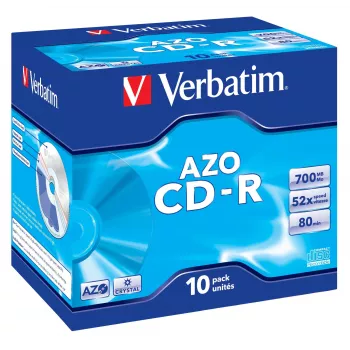 Verbatim Matricas CD-R AZO 700MB 1x-52x Recordable Disc