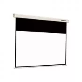 Ecran de proiecție cu cadru fix Reflecta CR 240 X 175 16:9 BL, 240x175 cm 16:9, PVC alb mat, cadru din catifea neagră
