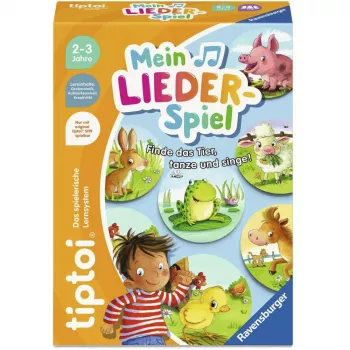 Carte interactivă de cântece Ravensburger tiptoi Mein Lieder-Spiel (germană)