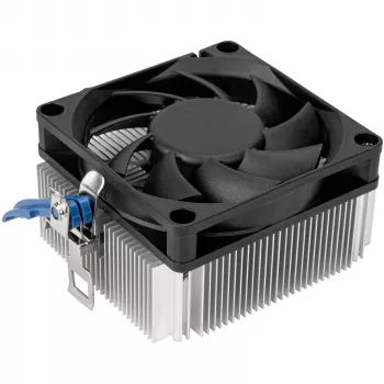 Cooler CPU low profile SILVERSTONE TECHNOLOGY SST-NT09-AM5, ventilator 92mm, 2 heatpipe-uri, AMD AM5, negru