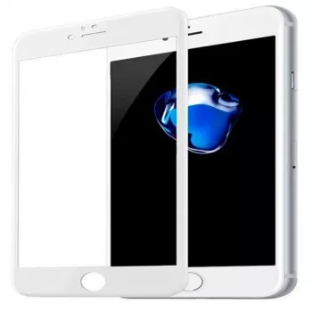 Sticlă de protecție EVELATUS pentru Apple iPhone 7 Plus/8 Plus 2.5D Full Cover Japan Glue Anti-Static, albă