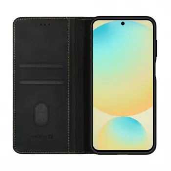 Evelatus Samsung Galaxy S24 FE Husă Tip Carte Neagră