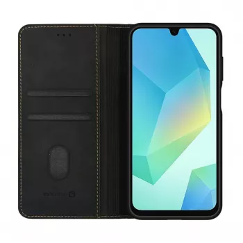 Husă tip carte Evelatus pentru Samsung Galaxy A56, neagră