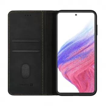 Evelatus Samsung Galaxy A53 husă tip carte Folio neagră