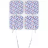 Electrozi TensCare din plasă de carbon 50x50 mm, pachet de 4
