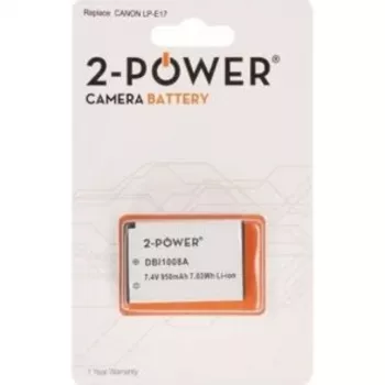 2-POWER DBI1008A Baterie reîncărcabilă litiu-ion 950 mAh 7,4 V pentru Canon LP-E8