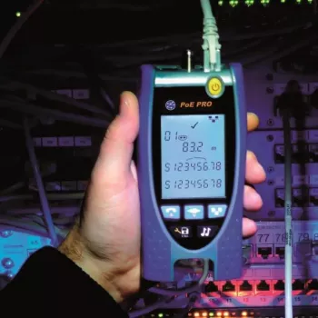 TREND Networks PoE Pro BT Tester de cabluri și rețele cu detecție PoE++