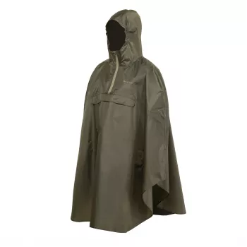 Poncho de ploaie Trekmates Rove verde mușchi