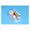 Cutie de depozitare Really Useful Boxes 0.9C - transparentă - 0,9 litri - dreptunghiulară - polipropilenă