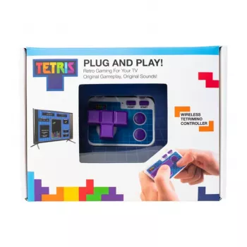 Consolă arcade retro Tetris FIZZ CREATIONS Plug-and-Play wireless cu pad