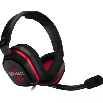 Cască gaming Logitech ASTRO A10 Call of Duty Edition, cu fir, negru/roșu