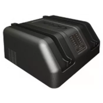 Încărcător dual bay pentru bateria principală Getac cu sursă de alimentare EU pentru F110