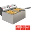 Friteuză profesională FRITEL 16 litri 6,6kW oțel inoxidabil