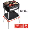 Grill electric BBQ FRITEL Family BBQ 3256 roșu/negru
