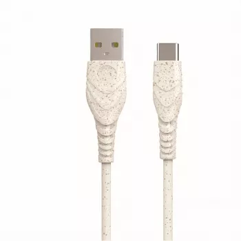 Cablu de încărcare și date BIOND USB-A la USB-C 3A 2M - negru