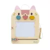 Tablie magnetică de desen din lemn Lilliputiens – Jeanne the Cat, 18m+