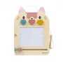 Tablie magnetică de desen din lemn Lilliputiens – Jeanne the Cat, 18m+