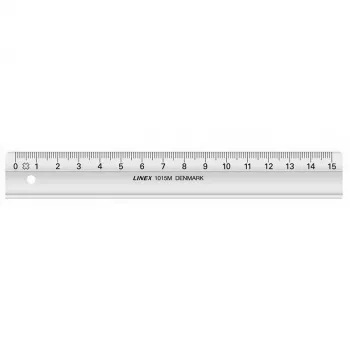 Ghidaj de trasare Simplex Linex 1015M, 15 cm, gri, SAN