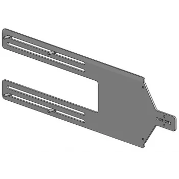Suport drept pentru kiosk Ergonomic Solutions, orientare peisaj, de la 22