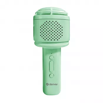 Denver KMS-30 Green Karaoke Microphone with Bluetooth Speaker
