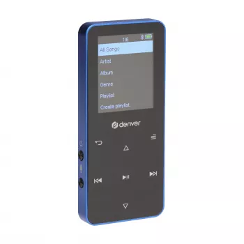 Denver MP-1830BU Player MP4 cu Bluetooth, display 1,8 inch , 4 GB, albastru