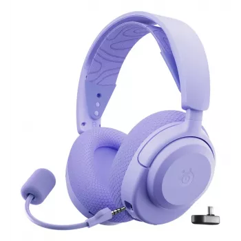 Căști gaming wireless SteelSeries Arctis Nova 3, lavandă