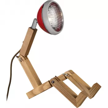 Lampă de masă PIFFANY COPENHAGEN Mr. Wattson Mini Flash Red