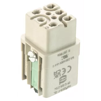 Mufă mamă Harting Han Q 5+PE Quick Lock 1,5mm²