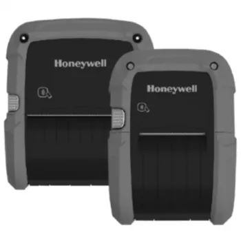Imprimantă de etichete mobilă Honeywell RP2F, termică directă, 203 dpi, 125 mm/s, USB & Bluetooth 5.0, IP54, alimentată cu baterie, neagră