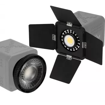 Set Newell Mini Bowens cu obturatoare și lentilă de focalizare pentru lampa LED Tara