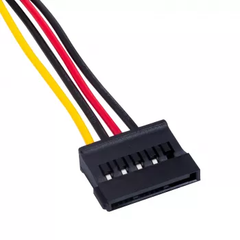 Cablu adaptor de alimentare Akyga AK-CA-17 Molex la SATA, 15 cm