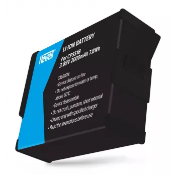 Acumulator de rezervă Newell CPSS1B pentru GoPro Hero 13 Black, 1720mAh, 3,85V, Li-Ion