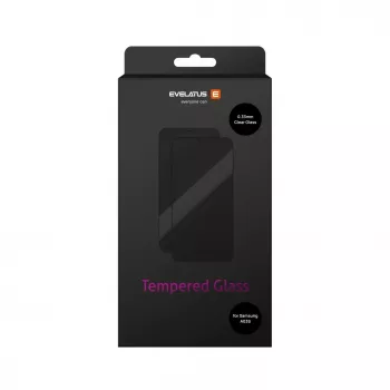 Evelatus Samsung Galaxy A03s Folie de protecție din sticlă călită plată 0,33 mm transparentă cu adeziv japonez și strat antistatic