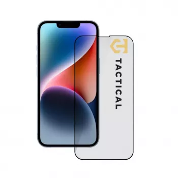 Folie de protecție Tactical Apple Glass Shield 5D pentru Apple iPhone 14/13/13 Pro/16e/SE4, neagră
