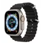 Curea de ceas din silicon Dux Ducis pentru Apple Watch 8/7/6/5/4/3/2/SE (38/40/41mm) - negru