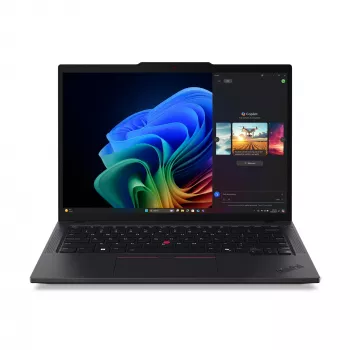 Ultrabook Lenovo ThinkPad T14 Gen 6 - AMD Ryzen AI 7 PRO 350, 16GB RAM, 512GB SSD, 14.0 inch WUXGA, Windows 11 Pro, negru, 3 ani Premier Support + compensare CO2