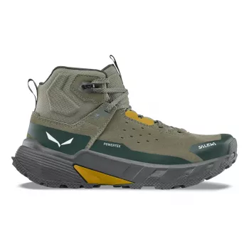 Pantofi SALEWA Pedroc 2 Leather Mid PTX verzi