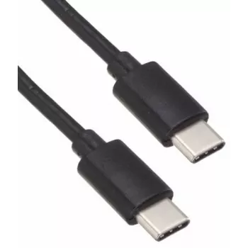 Zebra cablu de comunicație și încărcare USB-C la USB-C, 1m, 60W PD, negru